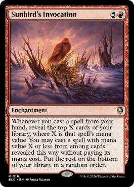 Sunbird's Invocation - Magic: The Gathering - BLC Near Mint Inglés