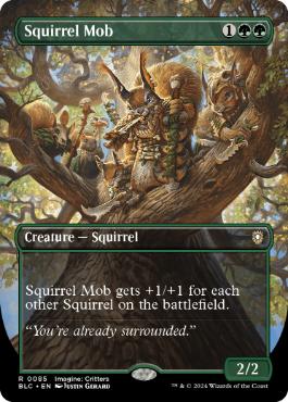 Squirrel Mob - Magic: The Gathering - BLC Near Mint Inglés