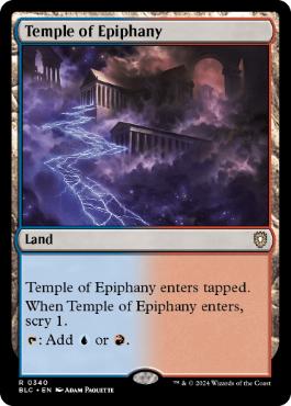 Temple of Epiphany - Magic: The Gathering - BLC Near Mint Inglés