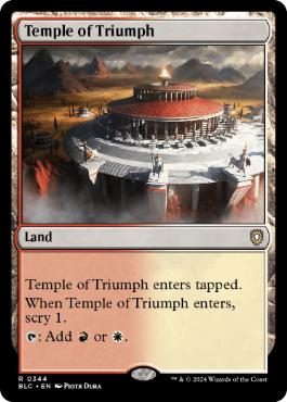 Temple of Triumph - Magic: The Gathering - BLC Near Mint Inglés