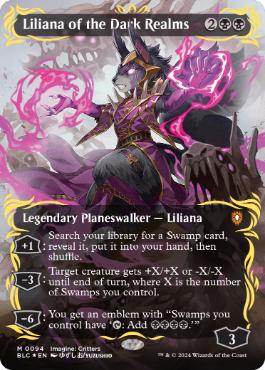 Liliana of the Dark Realms - Magic: The Gathering - BLC Near Mint Inglés