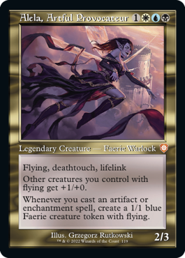 Alela, Artful Provocateur - Magic: The Gathering - BRC Near Mint Inglés