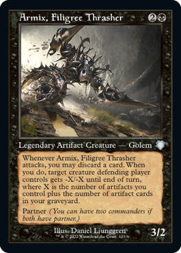 Armix, Filigree Thrasher - Magic: The Gathering - BRC Near Mint Inglés