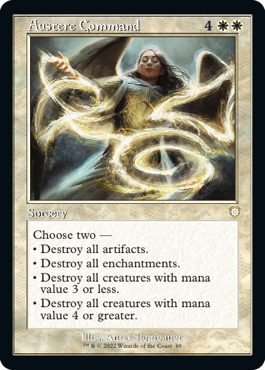 Austere Command - Magic: The Gathering - BRC Near Mint Inglés