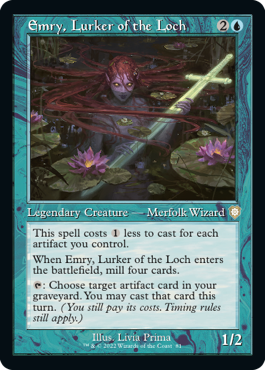 Emry, Lurker of the Loch - Magic: The Gathering - BRC Near Mint Inglés