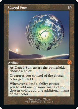 Caged Sun - Magic: The Gathering - BRO-Retro Near Mint Inglés