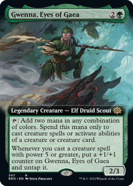 Gwenna, Eyes of Gaea - Magic: The Gathering - BRO-BF Near Mint Inglés