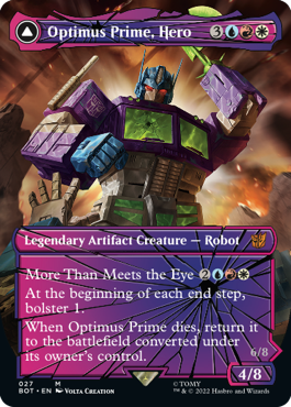 Optimus Prime, Hero - Magic: The Gathering - BOT Near Mint Inglés