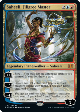Saheeli, Filigree Master - Magic: The Gathering - BRO Near Mint Inglés