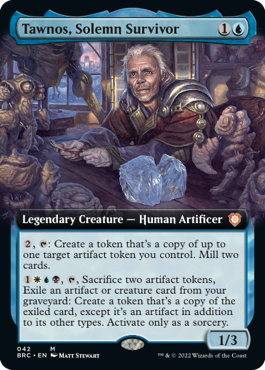 Tawnos, Solemn Survivor - Magic: The Gathering - BRC-BF Near Mint Inglés