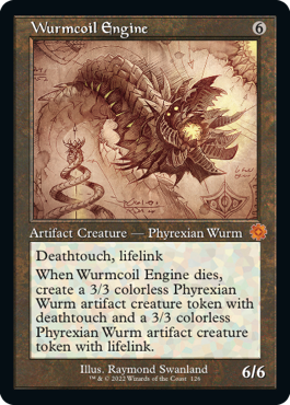 Wurmcoil Engine - Magic: The Gathering - BRO-Retro Near Mint Inglés