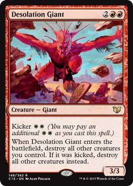 Desolation Giant - Magic: The Gathering - C15 Near Mint Inglés