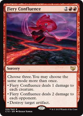Fiery Confluence - Magic: The Gathering - C15 Near Mint Inglés