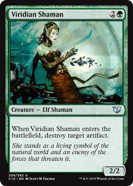Viridian Shaman - Magic: The Gathering - C15 Near Mint Inglés