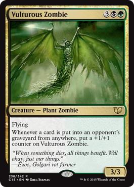 Vulturous Zombie - Magic: The Gathering - C15 Near Mint Inglés