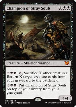 Champion of Stray Souls - Magic: The Gathering - C15 Near Mint Inglés