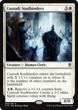 Custodi Soulbinders - Magic: The Gathering - C16 Near Mint Inglés