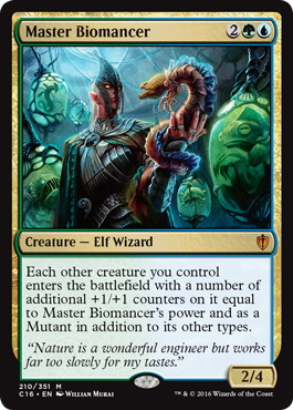Master Biomancer - Magic: The Gathering - C16 Near Mint Inglés