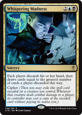 Whispering Madness - Magic: The Gathering - C16 Near Mint Inglés