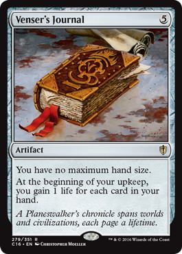 Venser's Journal - Magic: The Gathering - C16 Near Mint Inglés