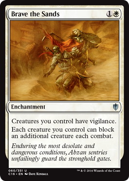 Brave the Sands - Magic: The Gathering - C16 Near Mint Inglés