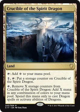 Crucible of the Spirit Dragon - Magic: The Gathering - C17 Near Mint Inglés