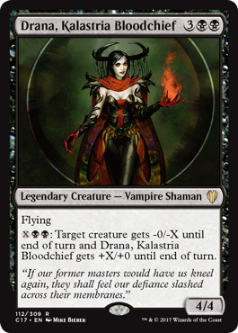 Drana, Kalastria Bloodchief - Magic: The Gathering - C17 Near Mint Inglés