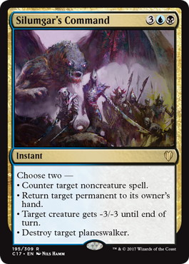 Silumgar's Command - Magic: The Gathering - C17 Near Mint Inglés