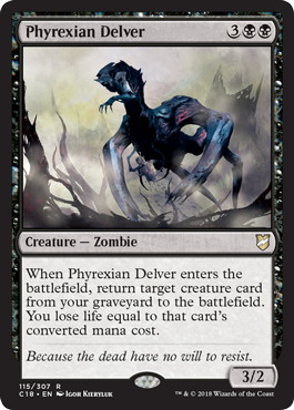 Phyrexian Delver - Magic: The Gathering - C18 Near Mint Inglés