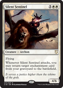 Silent Sentinel - Magic: The Gathering - C18 Near Mint Inglés