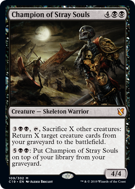 Champion of Stray Souls - Magic: The Gathering - C19 Near Mint Inglés