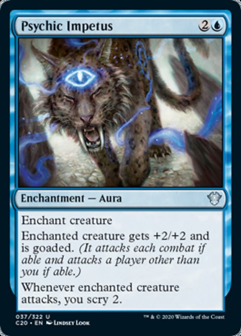 Psychic Impetus - Magic: The Gathering - C20 Near Mint Inglés