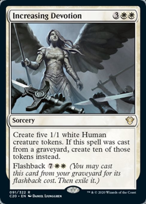 Increasing Devotion - Magic: The Gathering - C20 Near Mint Inglés
