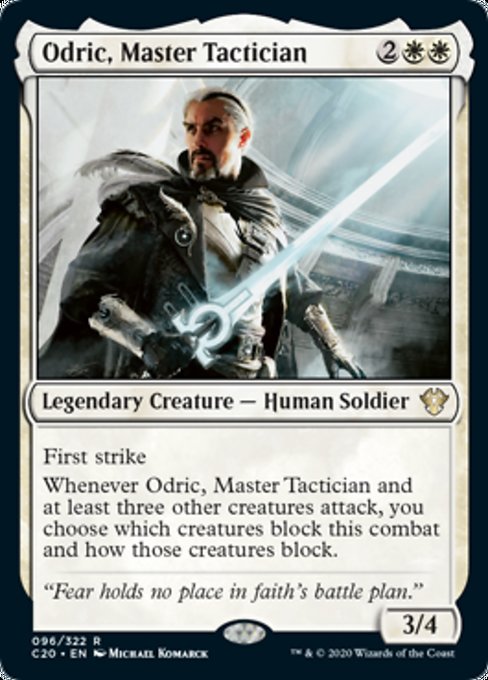 Odric, Master Tactician - Magic: The Gathering - C20 Near Mint Inglés