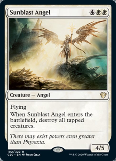 Sunblast Angel - Magic: The Gathering - C20 Near Mint Inglés