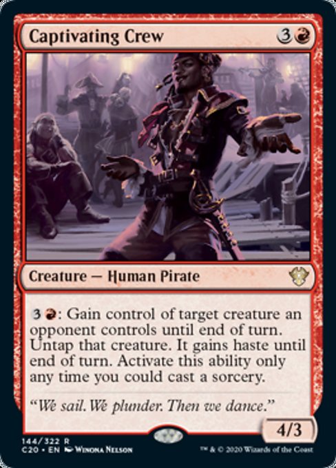 Captivating Crew - Magic: The Gathering - C20 Near Mint Inglés