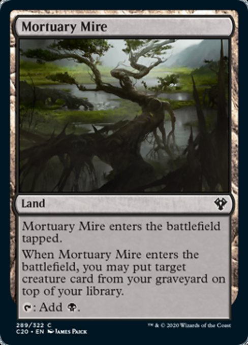 Mortuary Mire - Magic: The Gathering - C20 Near Mint Inglés
