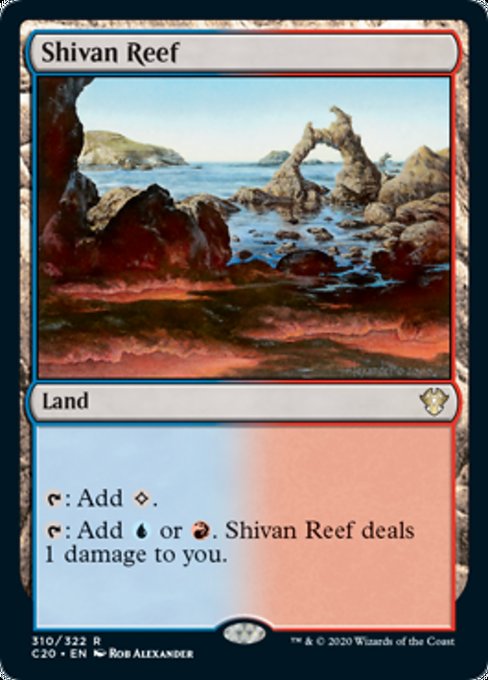 Shivan Reef - Magic: The Gathering - C20 Near Mint Inglés