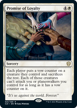 Promise of Loyalty - Vista detallada 1 de Magic México | Hydra
