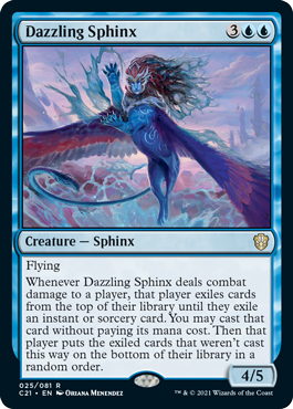 Dazzling Sphinx - Magic: The Gathering - C21 Near Mint Inglés