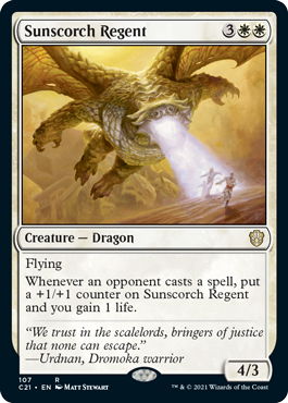 Sunscorch Regent - Magic: The Gathering - C21 Near Mint Inglés