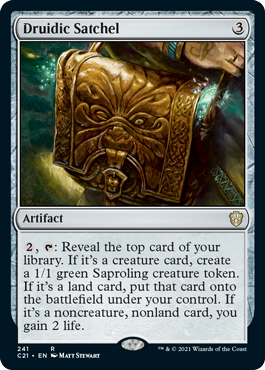 Druidic Satchel - Magic: The Gathering - C21 Near Mint Inglés