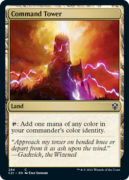 Command Tower - Magic: The Gathering - C21 Near Mint Inglés