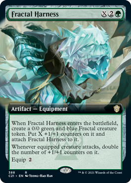 Fractal Harness - Magic: The Gathering - C21 Near Mint Inglés