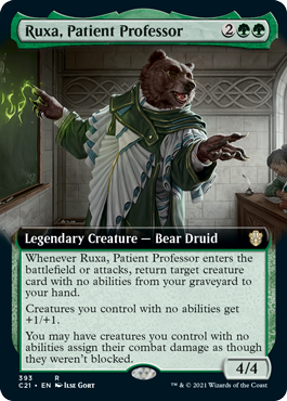 Ruxa, Patient Professor - Magic: The Gathering - C21 Near Mint Inglés