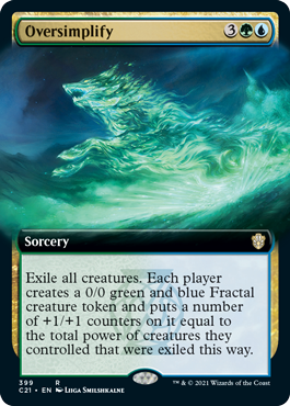 Oversimplify - Magic: The Gathering - C21 Near Mint Inglés