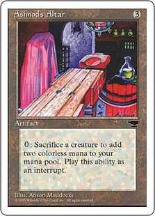 Ashnod's Altar - Magic: The Gathering - CHR Near Mint Japonés