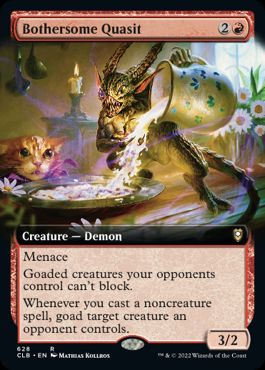 Bothersome Quasit - Magic: The Gathering - CLB Near Mint Inglés