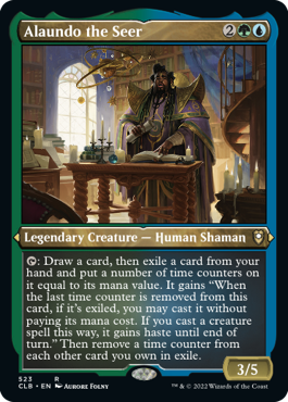 Alaundo the Seer - Magic: The Gathering - CLB-BF Near Mint Inglés