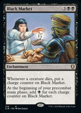 Black Market - Magic: The Gathering - CLB Near Mint Inglés